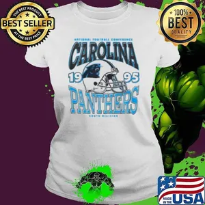 Nice Carolina Panthers Classic Team Helmet Shirt