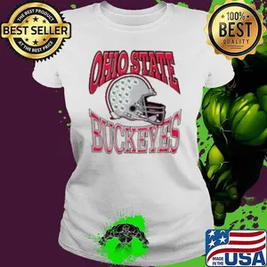 Nice Ohio State Buckeyes Classic Team Helmet Shirt