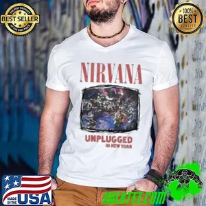 Nirvana Unplugged In New York 30th Anniversary Flower Shirt