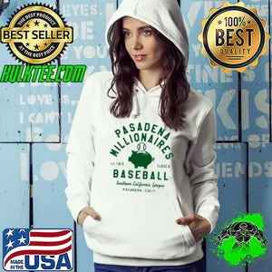 Pasadena Millionaires Vintage Defunct Baseball Teams Southern California League  Shirt