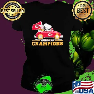 Peanuts Kansas City Chiefs Super Bowl LIX champions shirt
