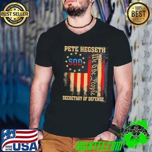 Pete Hegseth Secretary Of Defense Trump MAGA Supporters Shirt