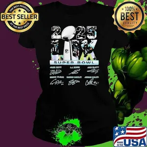 Philadelphia Eagles 2025 Super Bowl LIX Championship Shirt