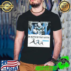 Poster NFL Offensive Player Of The Week Chuba Hubbard Signature Carolina Panthers Shirt