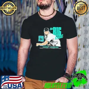 Randy Johnson The Big Unit Seattle Mariners caricature shirt