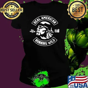Real American Beer Running Wild Full Patch Rab Shirt
