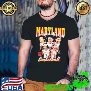 The Five Maryland Terrapins men’s basketball caricature Shirt