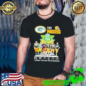 The Green Bay Packers 106th Thank You For The Memories 1925 2025 Signatures Shirt