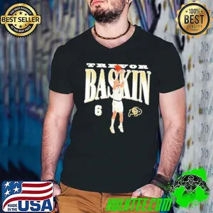 Trevor Baskin Colorado Buffaloes cartoon player Shirt
