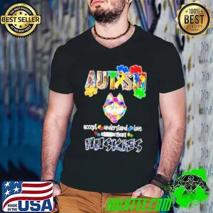 UConn Huskies Autism Accept Understand Love Connecticut Shirt