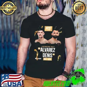 UFC 315 Lightweight Bout Joel Alvarez vs. Benoit St Denis May 10th 2025 West Till Death Shirt