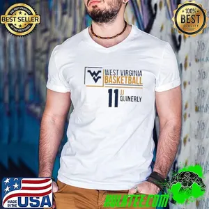 West Virginia Mountaineers basketball JJ Quinerly 11 shirt