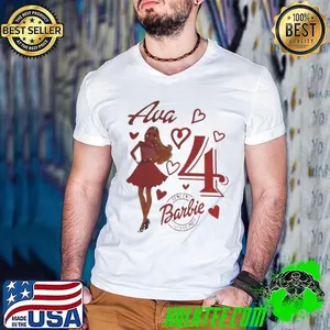 Ava 4 Come On Barbie Lets Go Party Shirt