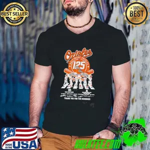 Baltimore Orioles 125 Seasons 1901 2026 Abbey Road Thank You For The Memories Shirt