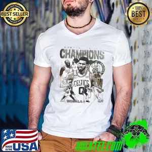 Boston Celtics 2024 NBA Champions Vintage Basketball Celebration Shirt