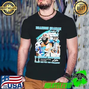 Brandon Graham 15 seasons 2010 2025 thank you for the memories signature shirt