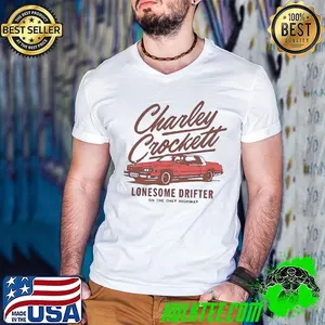 Charley Crockett Lonesome Drifter On The Only Highway 2025 Shirt
