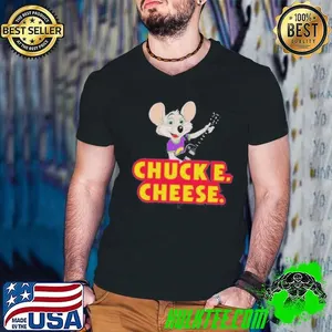Chuck E. Cheese Electric Guitar shirt