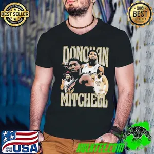 Donovan Mitchell American professional basketball Vintage T-Shirt