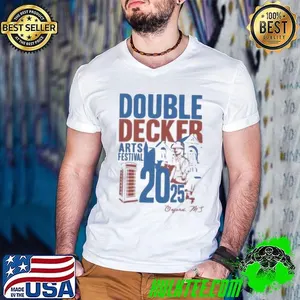 Double Decker Festival with our 2025 Double Decker DDAF shirt