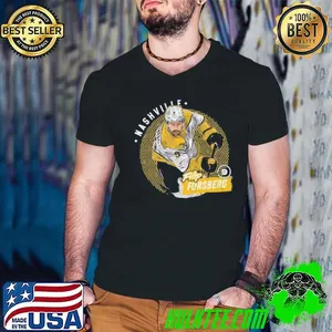Filip Forsberg Nashville Dots Swedish professional ice hockey player T-Shirt