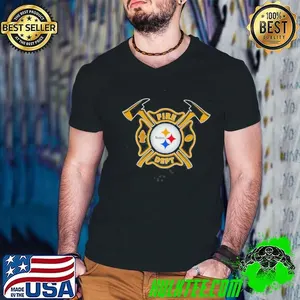Fire Dept Pittsburgh Steelers Football Shirt