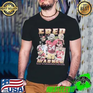 Fred Warner American professional football linebacker Vintage T-Shirt