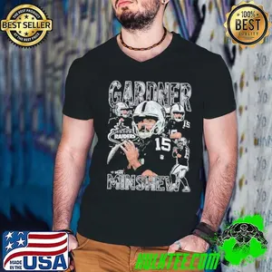 Gardner Minshew American professional football quarterback Retro Collage T-Shirt