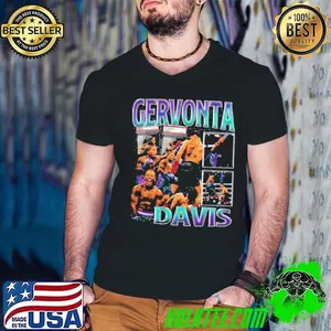 Gervonta Davis American professional boxer Retro Collage T-Shirt