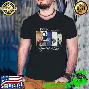 Joni Mitchell Albums Legend Singer Music Shirt