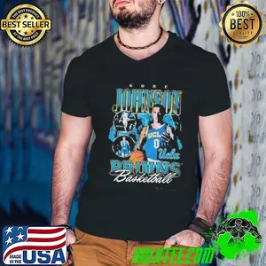 Kobe Johnson Menu UCLA Bruins Big Ten Conference Graphic shirt