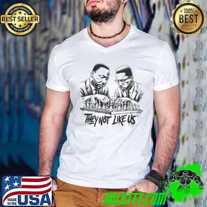 MLK Vs Malcolm Chess Battle They Not Like Us Shirt