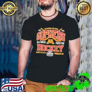 Minnesota Golden Gophers hockey NCAA Women’s Frozen Four Champions win here 2025 shirt