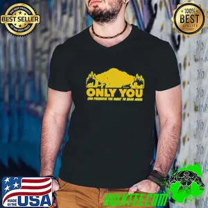Only You Can Preserve The Right To Bear Arms Smokey Bear Retro shirt