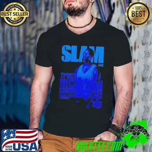 Orlando Magic Tracy McGrady Black SLAM Gradient shirt