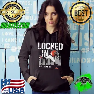 P.J. Locke III Denver Locked In American professional football safety T-Shirt