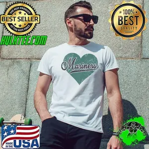 Pretty Retro Mariners Nickname Vintage Mariners Heart Shirt