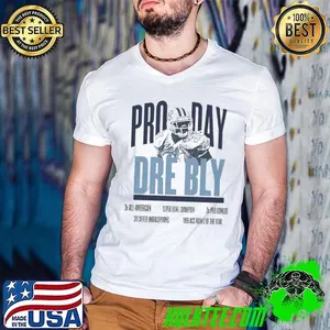 Pro Day Dre Bly 3x All American Super Bowl Champion 2x Pro Bowler Shirt