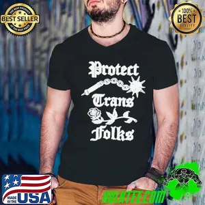 Protect Trans Folks Rose shirt