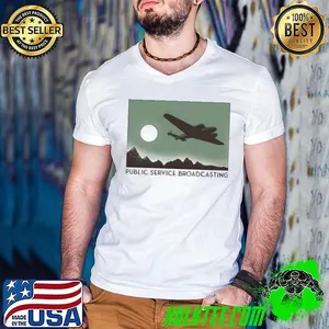 Public Service Broadcasting UK Tour 2025 shirt