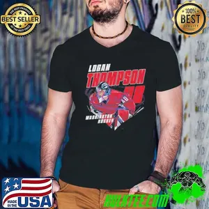Retro Logan Thompson 48 Washington Capitals Hockey 2025 Shirt