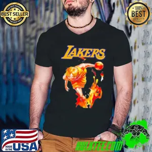 Sanji One Piece x Los Angeles Lakers Shirt