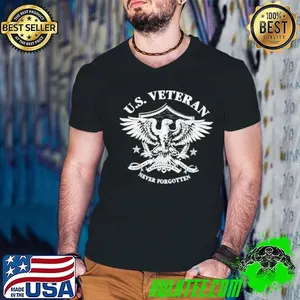 U.S. Veteran Never Forgotten Eagle Stars shirt