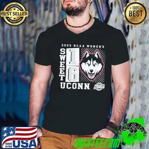 UConn Huskies 2025 NCAA Women’s Basketball Tournament March Madness Sweet 16 No Look Pass shirt