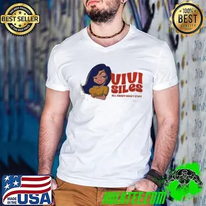 Vivi Siles All About Geeky Stuff girl cartoon shirt