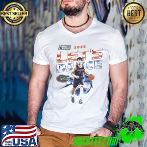 Walter Clayton Jr. Florida Gators Basketball Lets Dance 2025 March Madness shirt