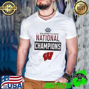 Wisconsin Badgers 2025 NCAA Women’s Ice Hockey Tournament Champions shirt