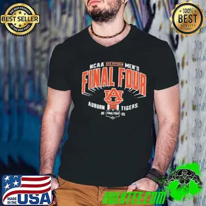 2025 NCAA Auburn Tigers Men’s Basketball San Antonio Final Four shirt