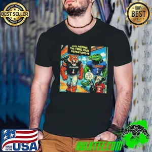 Auburn Tigers and Florida Gators The Final Four San Antonio April 2025 shirt