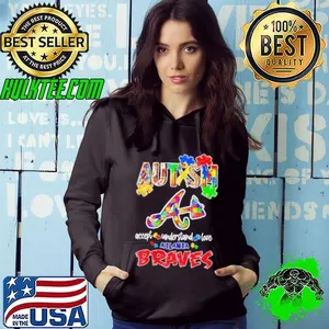 Autism accept understand love Atlanta Braves shirt